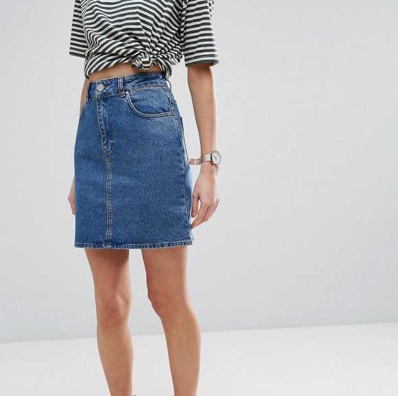New York & Company Dresses & Skirts - Denim jeans skirt size 6